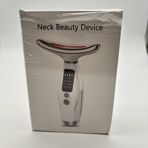 7-Color LED Facial & Neck Massager – Anti-Wrinkle & Skin Tightening Device NIOB